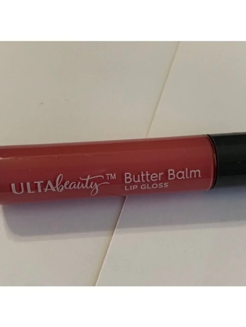 Ulta Beauty Butter Balm Lip Gloss Thumbelina (Coral Pink) deluxe travel size New